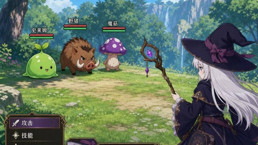 魔女秘药 角色路线 实机截图 7