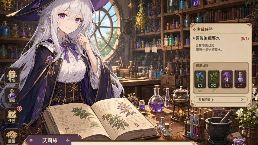 魔女秘药 角色养成 玩法截图 6
