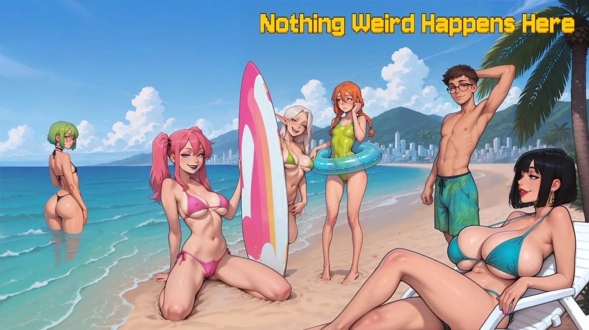 无事发生 Nothing Weird Happens Here 无事发生游戏攻略：视觉小说流程 封面图